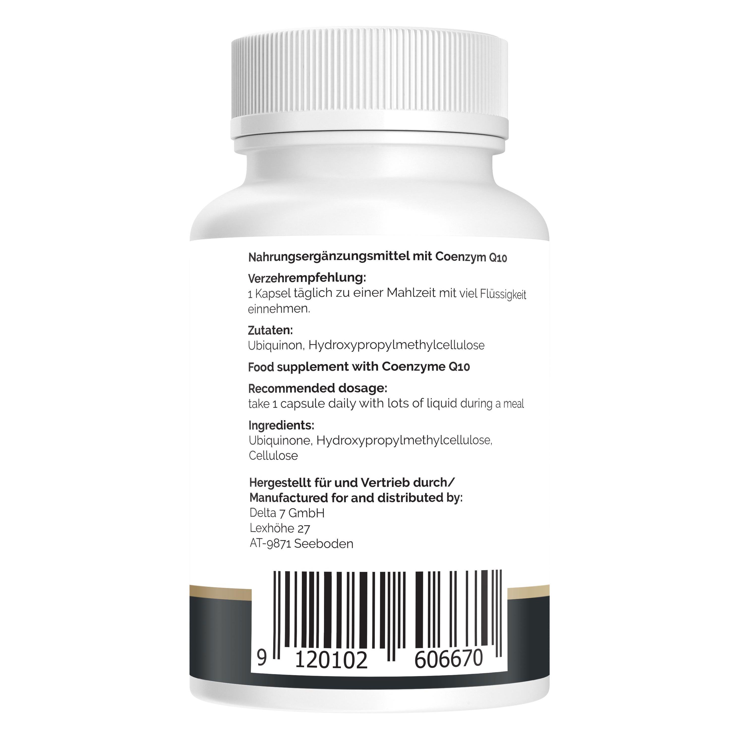 Natural Pro | Coenzym Q10 200mg HOCHDOSIERT
