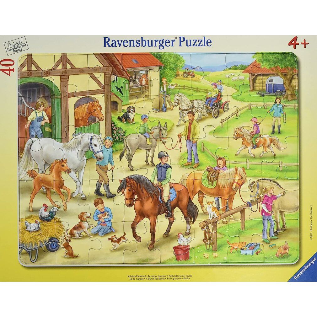 ravensburger Tag auf der Ranch-Puzzle 40 Teile 1 St