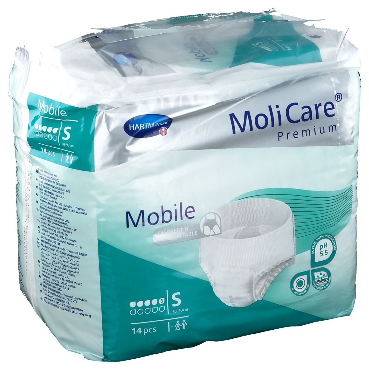 Molicare Premium Mobile 5 Tropfen Größe S