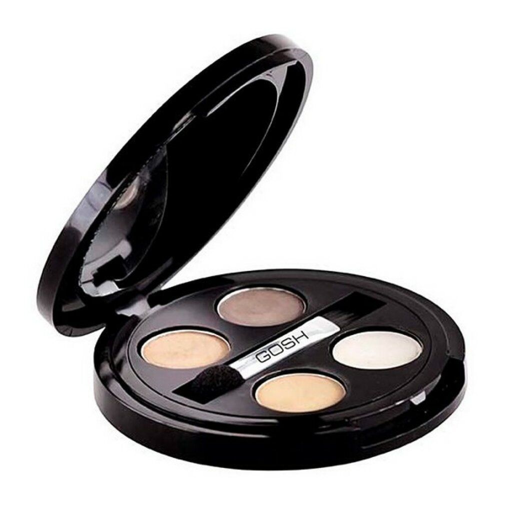GOSH Eye Brow Kit - Augenbrauenpalette mit 3 Pudertönen