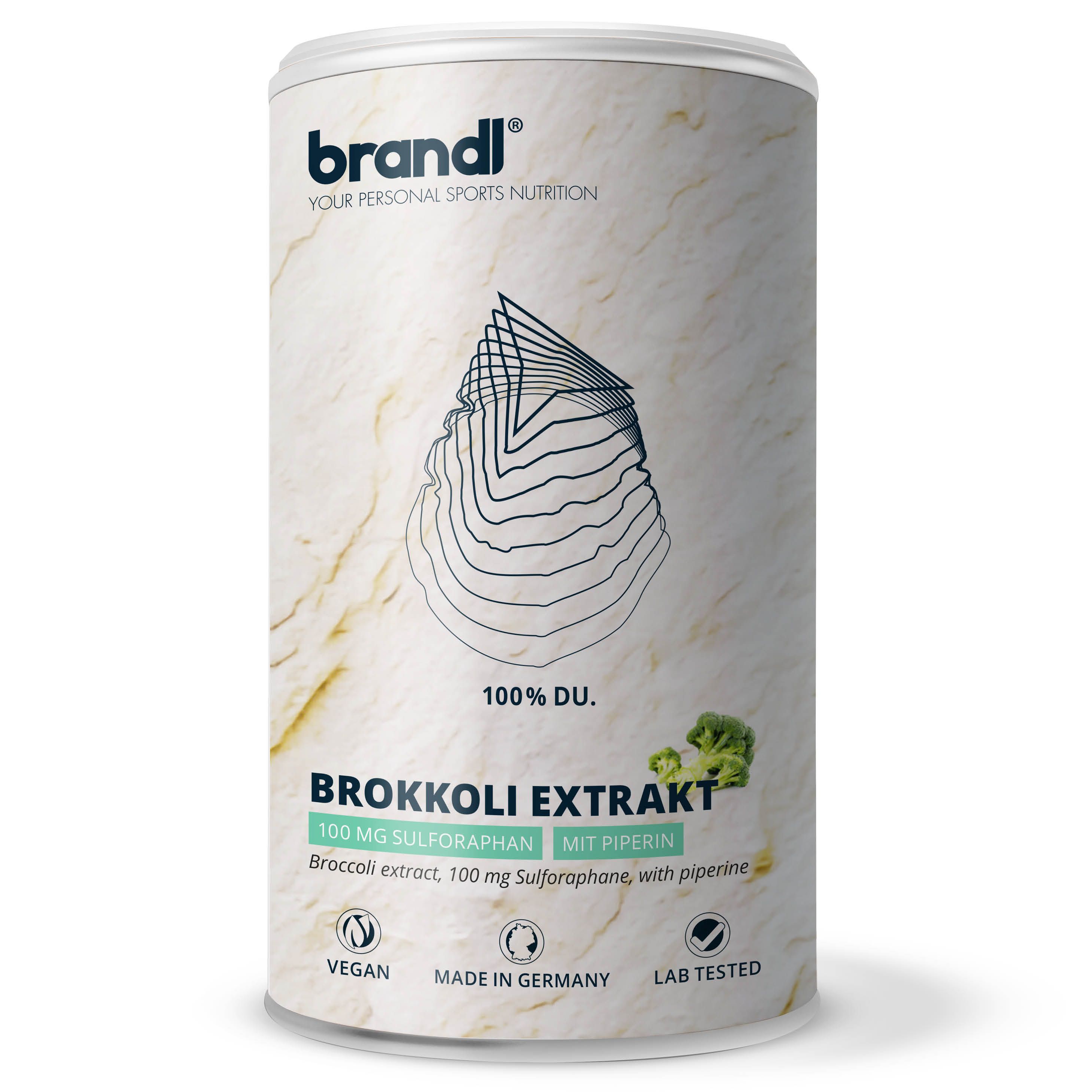brandl® Sulforaphan aus Brokkolisprossen Extrakt mit Piperin