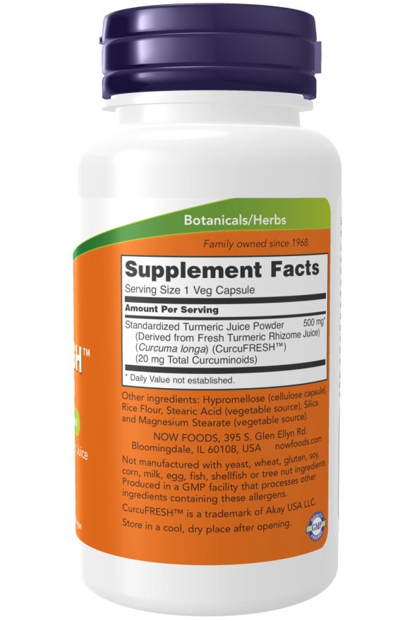 NOW FOODS CurcuFRESH™ Curcumin
