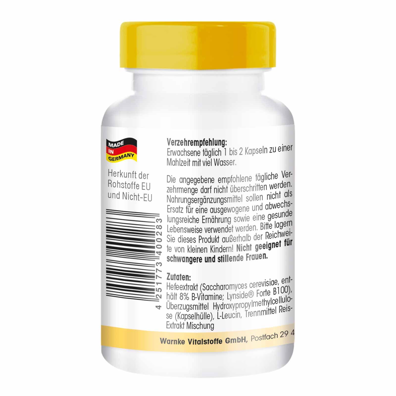 Warnke Vitalstoffe | B-Komplex aus natürlicher Quelle