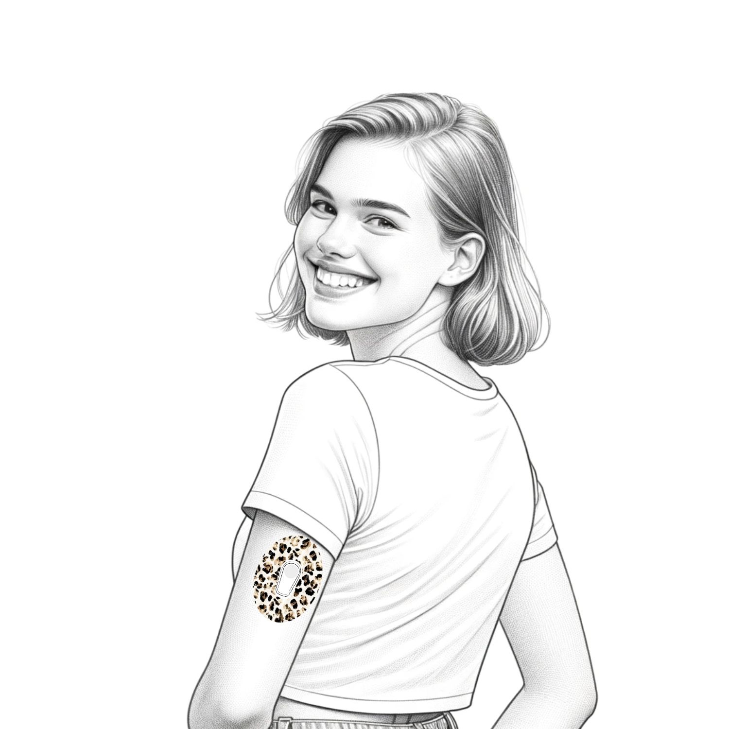 Diasticker® Dexcom G6 Fixiertapes "Cheetah"