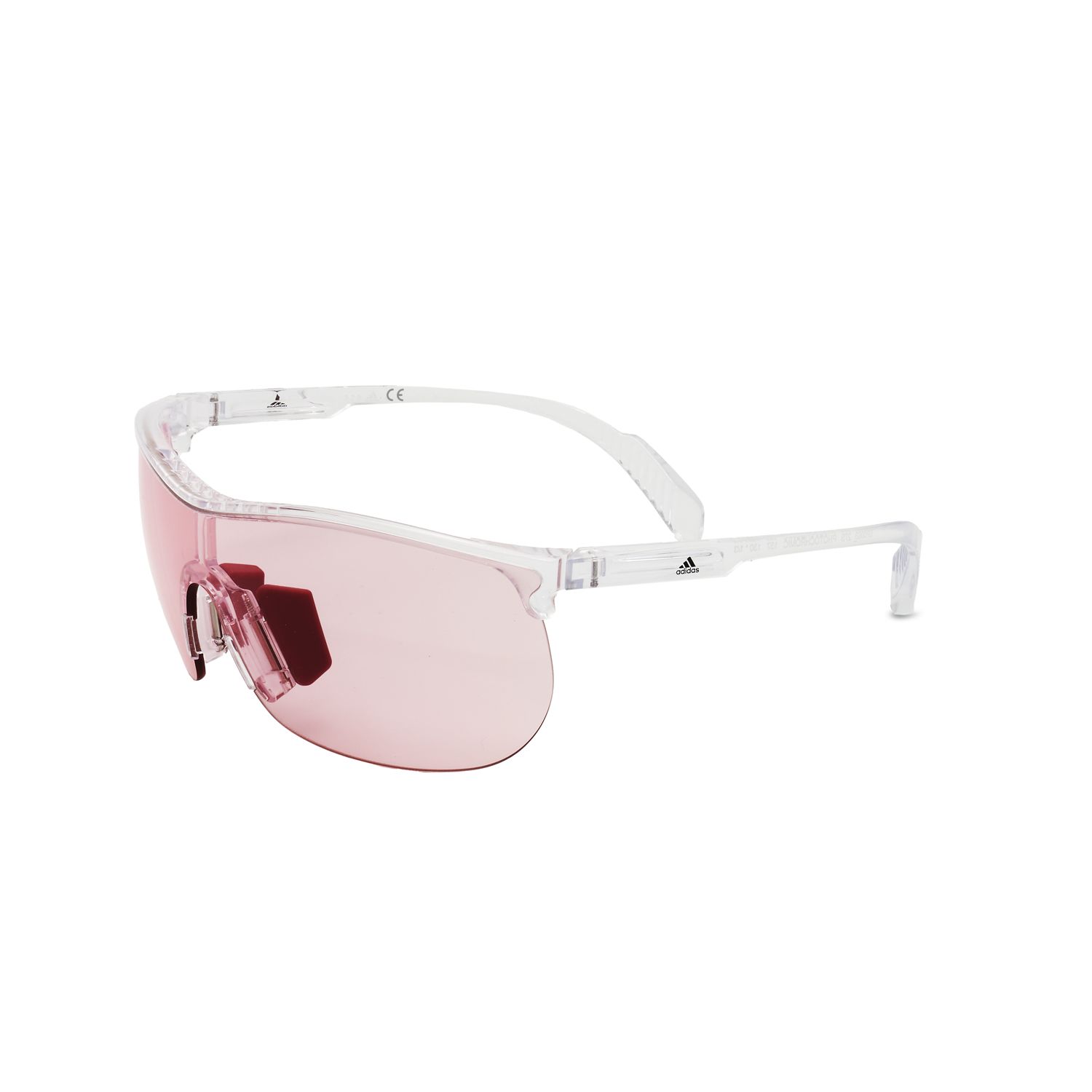 Adidas occhiali da sole donna SP0003 transparent pink