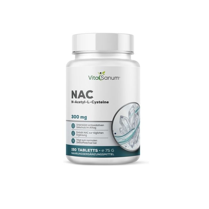 VitaSanum® NAC N-Acetyl-L-Cystein 300 mg, 150 Tabletten.