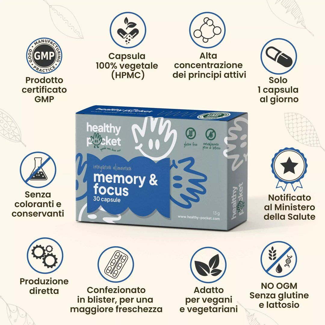 Healthy Pocket Memory & Focus - Fokus & Konzentration