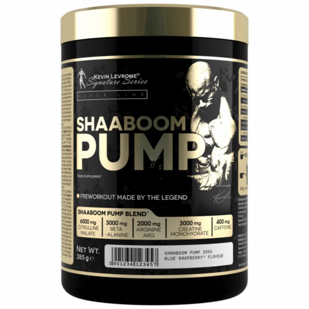 Kevin Levrone SHAABOOM PUMP (Beta-Alanin, Kreatin-Monohydrat, L-Arginin Pulver)