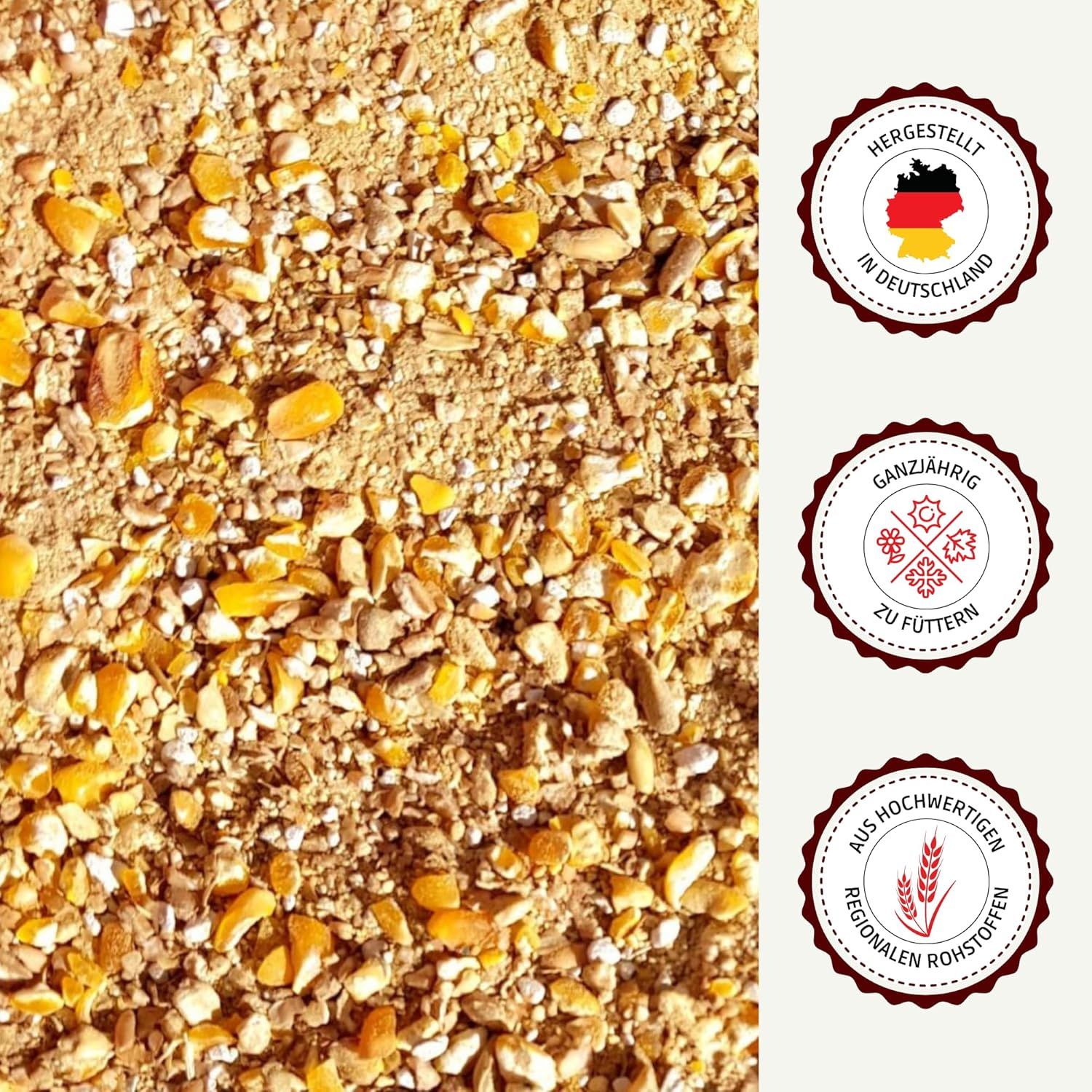 Supravit Legemehl für Hühner GVO - Gentechnik frei | für stabile Eierschalen und hohe Legeleistung