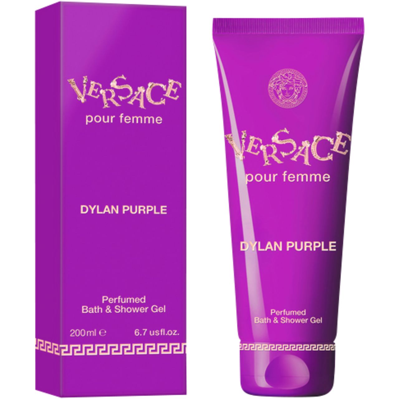 Versace Dylan Purple Pour Femme Dusch- und Badgel für Damen 200 ml