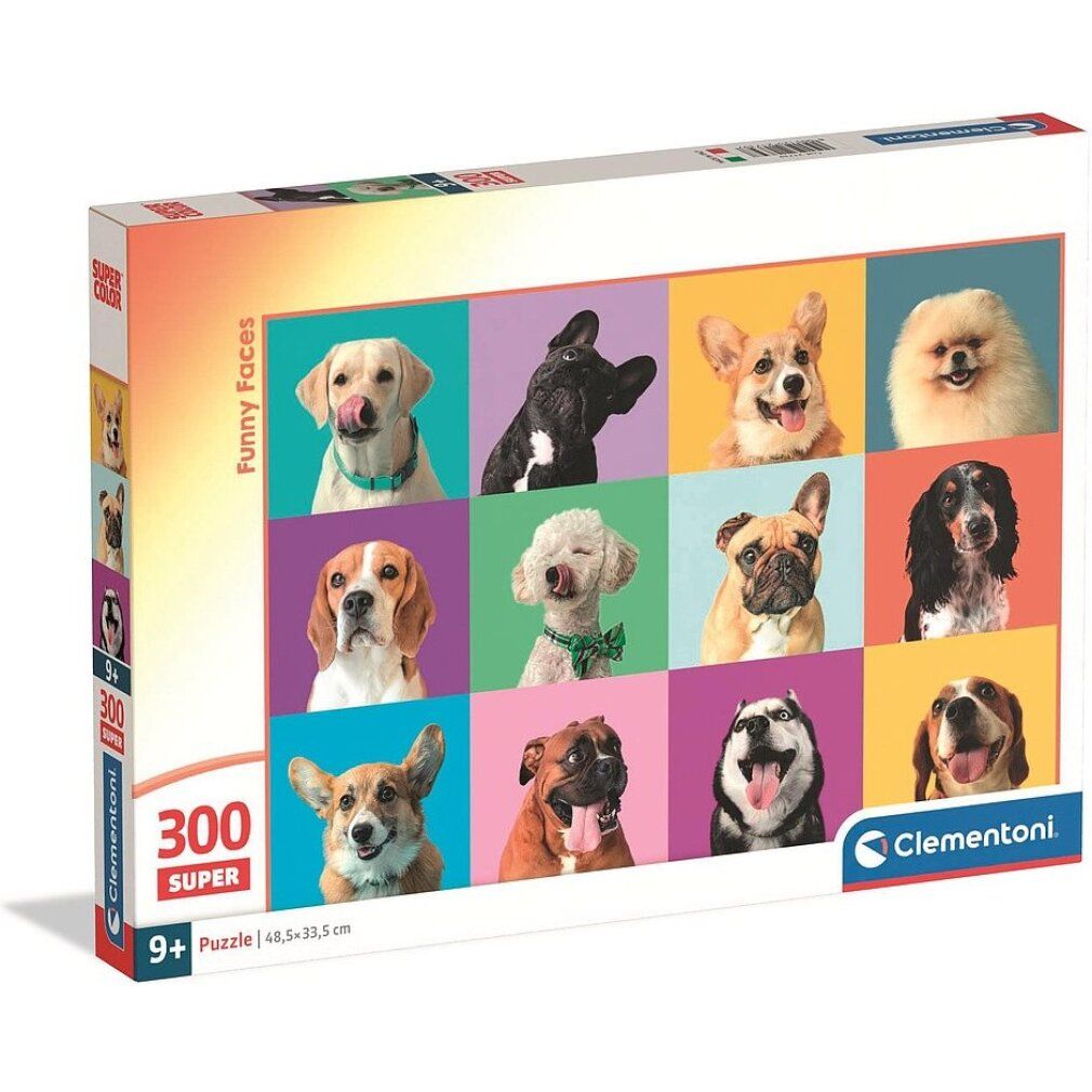 Tiere Funny Faces Clementoni 300-teiliges Puzzle