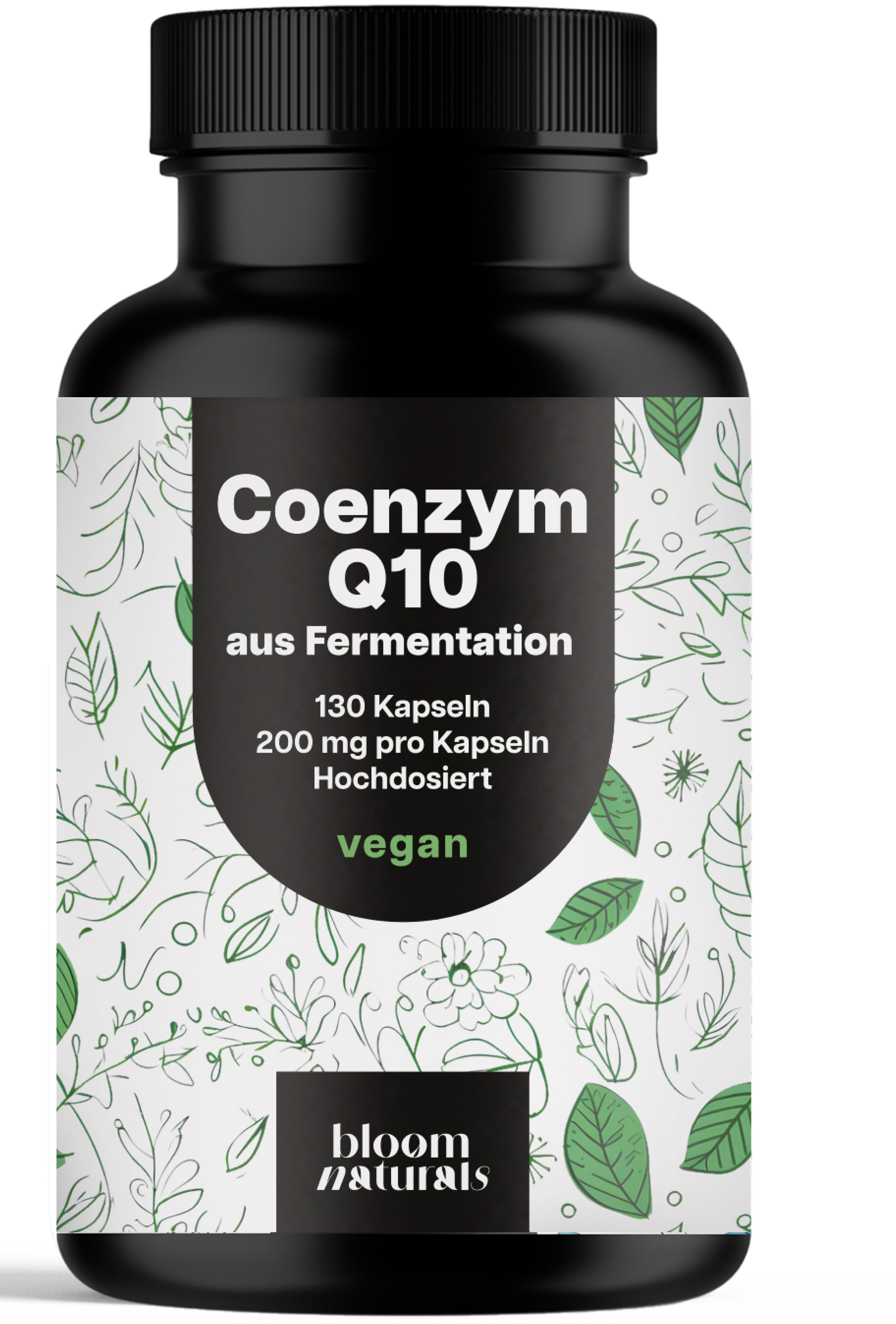 Bloom Naturals Coenzym Q10 Kapseln 200mg