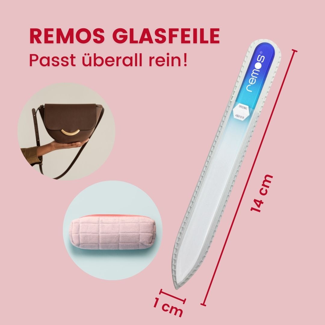 REMOS Glasnagelfeile, beidseitig