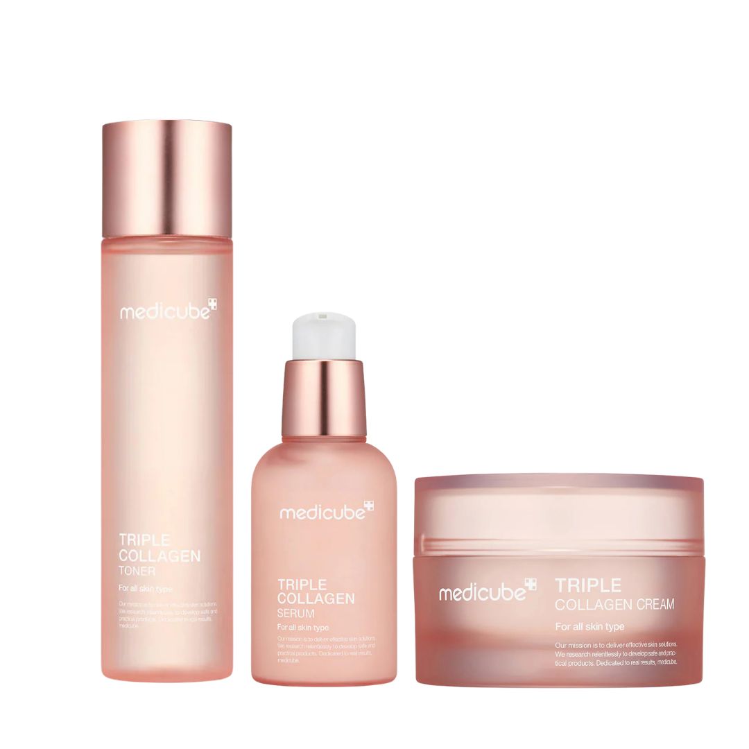 Medicube Deep Glow Set – Triple Collagen Formula. Für strahlend schöne Haut. 1 St Serum