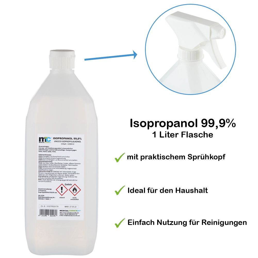 Medicalcorner24 Isopropanol 99,9%