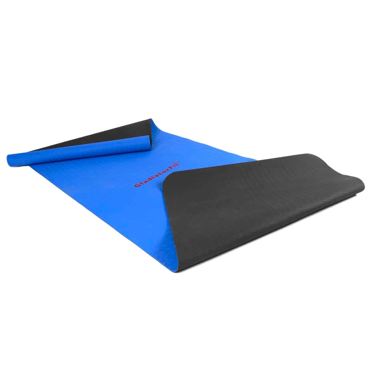Anti-Rutsch-Matte Gymnastik, Yoga, Pilates, Fitness 180x60x0.4cm