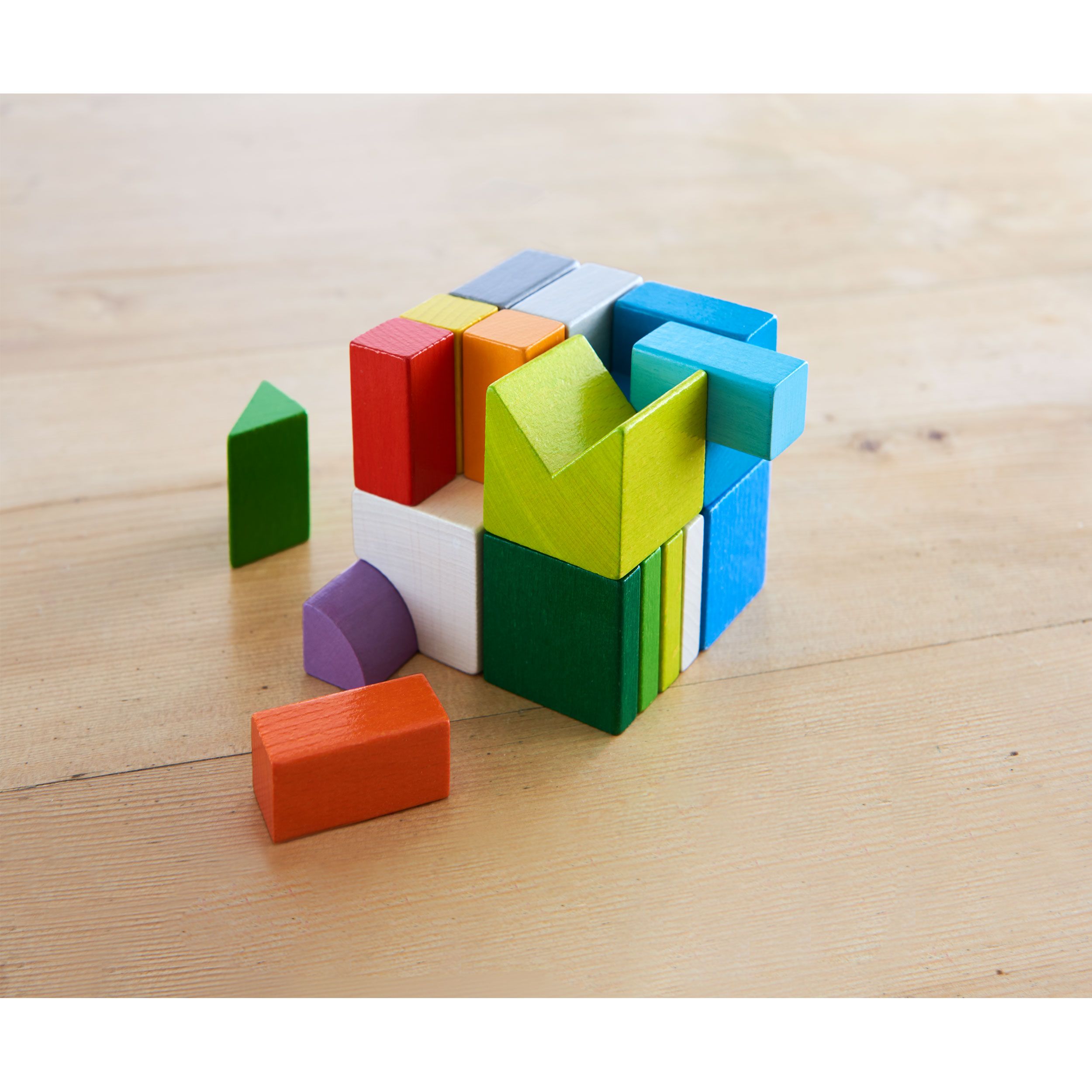 HABA 3D-Legespiel Würfelmix, ab 3 Jahren
