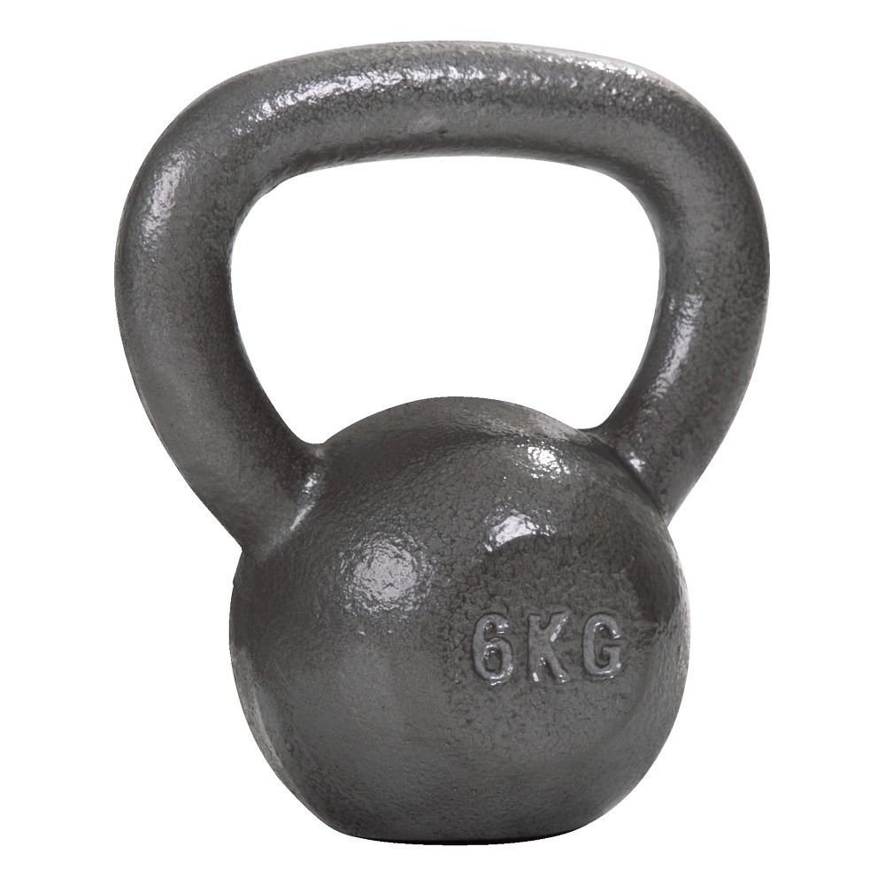 Sport-Thieme Kettlebell Hammerschlag, lackiert, Grau 1 St
