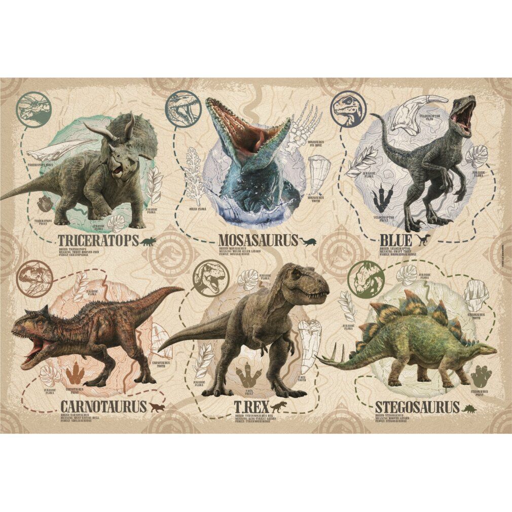 clementoni Puzzle Jurassic World 104 pezzi