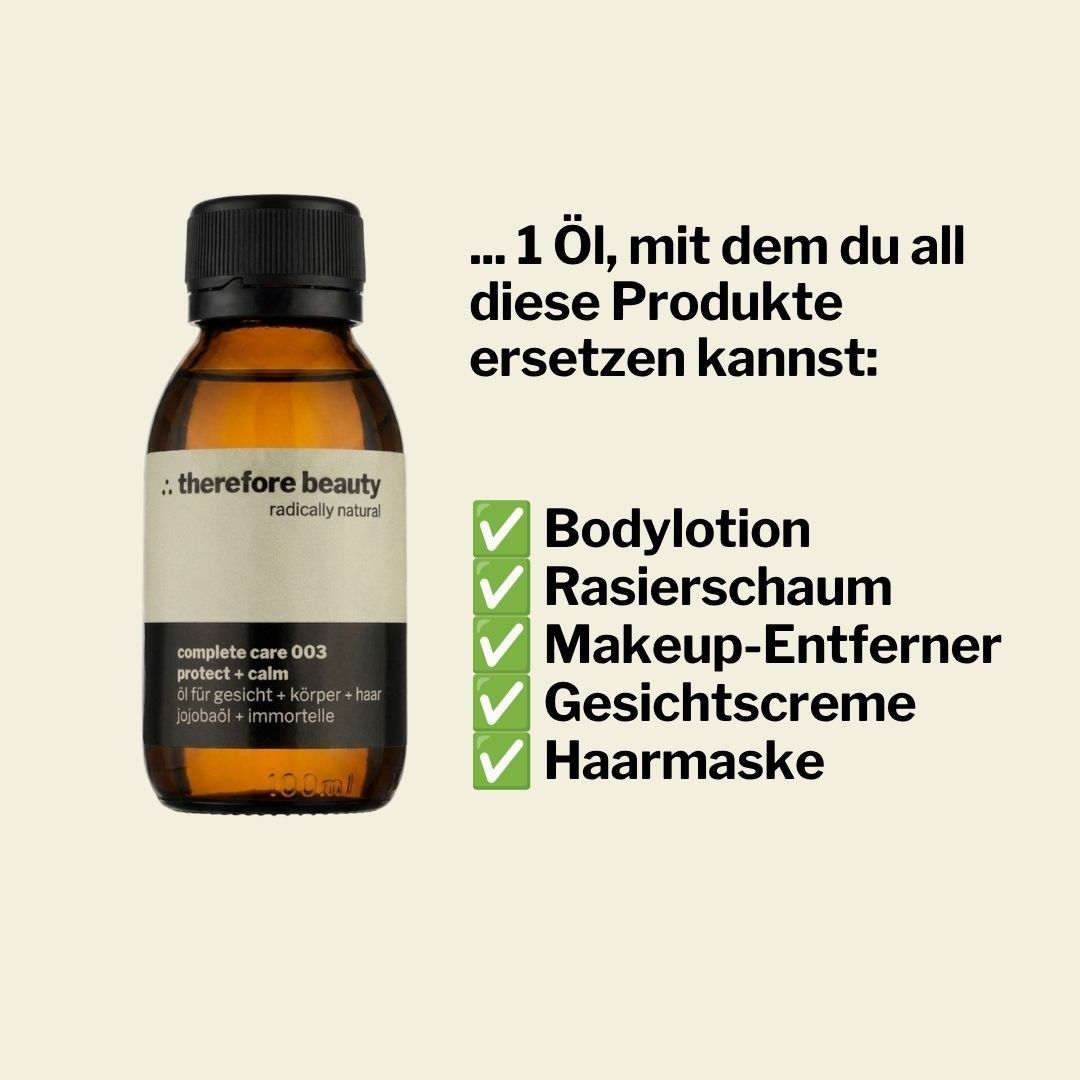 therefore beauty complete care 003 protect + Calm