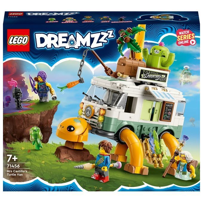 LEGO DREAMZzz 71456 Il Furgone Tartaruga della Signora Castillo, Camper Giocattolo Costruibile in 2