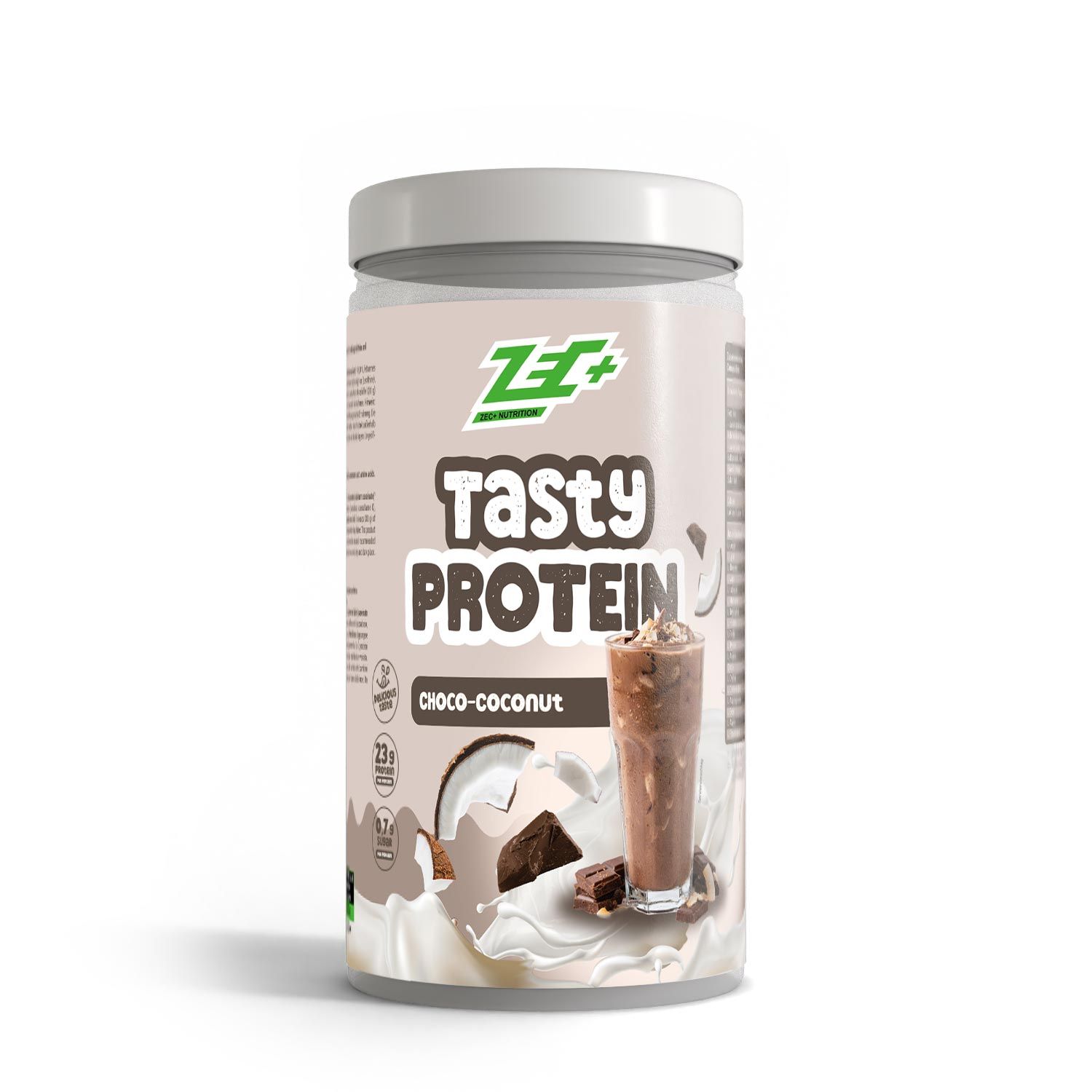 Zec+ Tasty Protein Chocolate Coconut 450 g Pulver