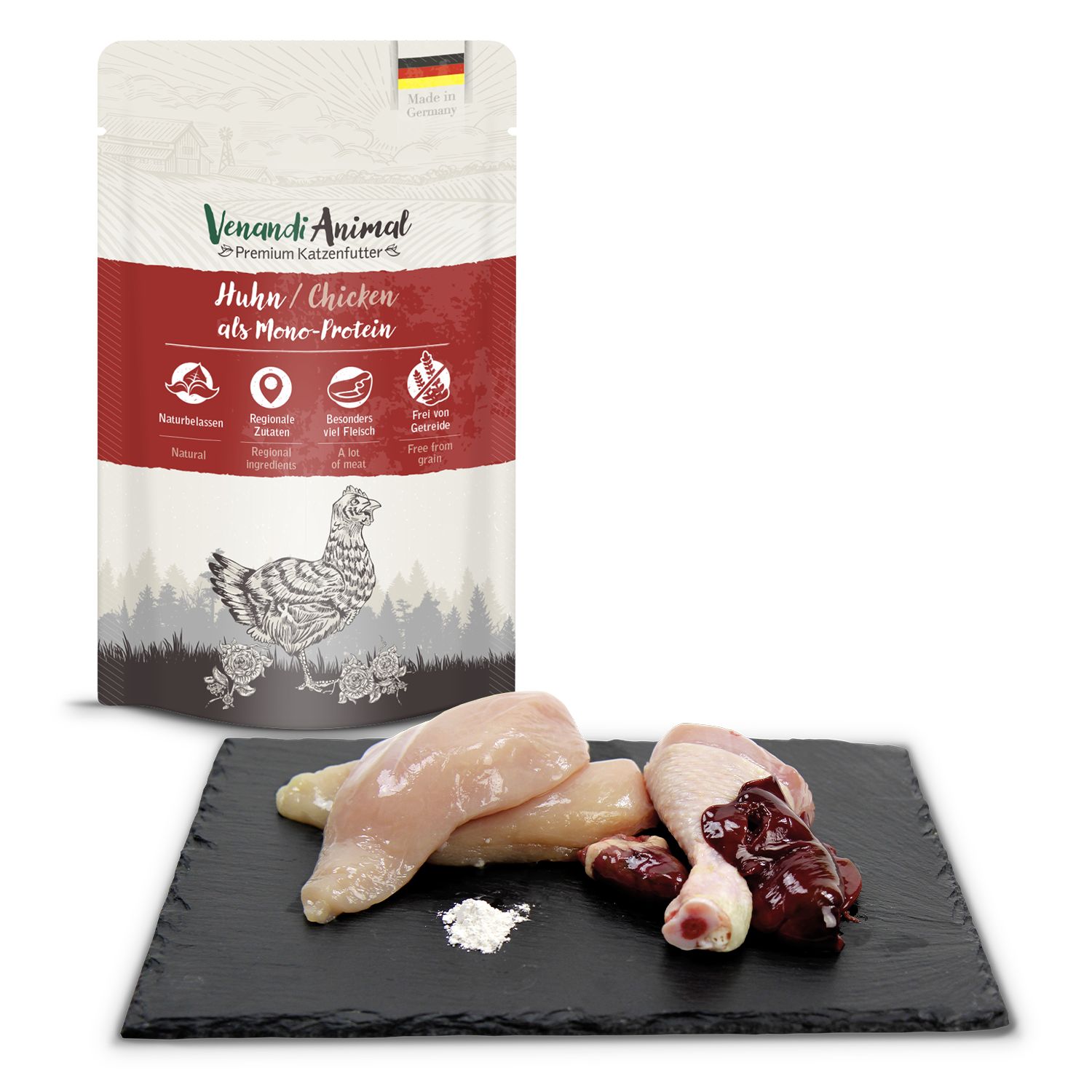 Venandi Animal - Huhn als Monoprotein