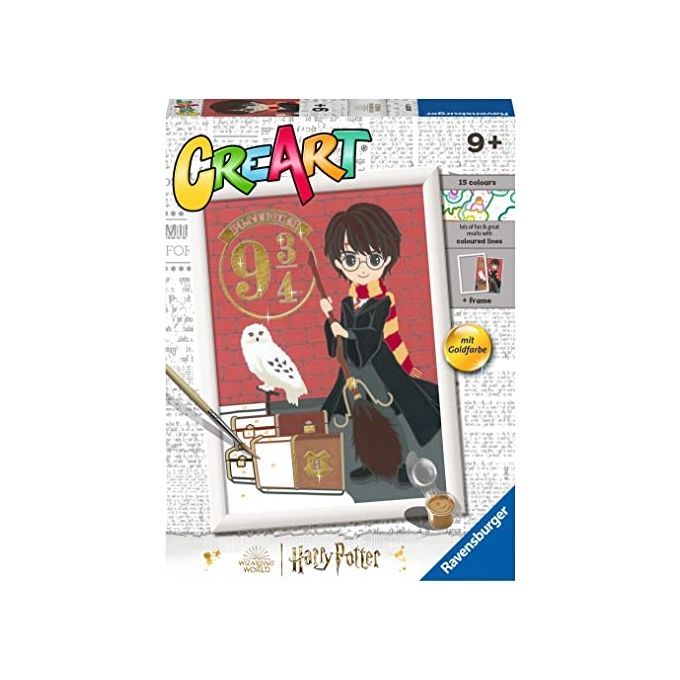 Ravensburger Gioco Creativo Creart Harry Potter Partenza per Hogwarts