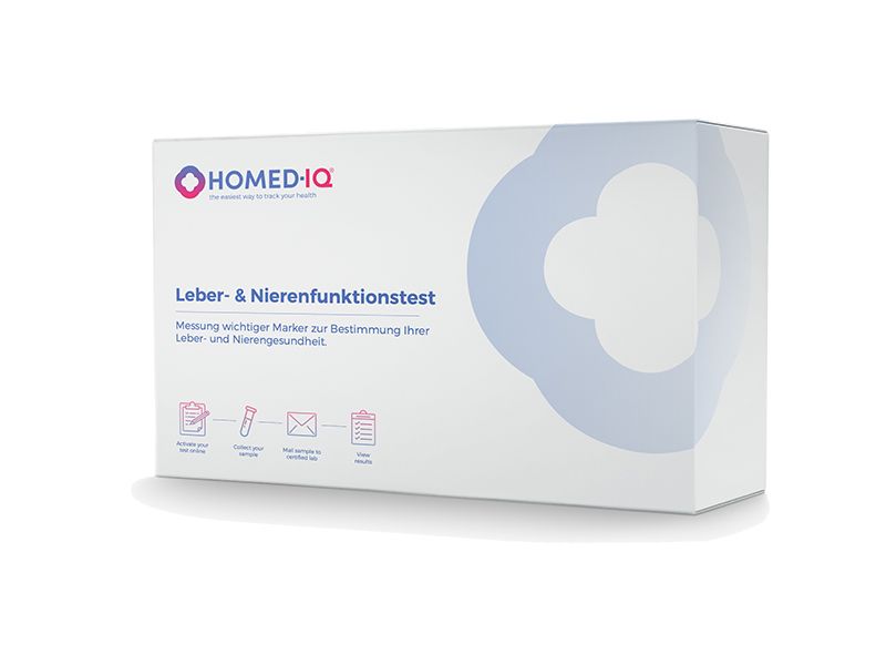 Homed-IQ Leber- & Nierenfunktionstest