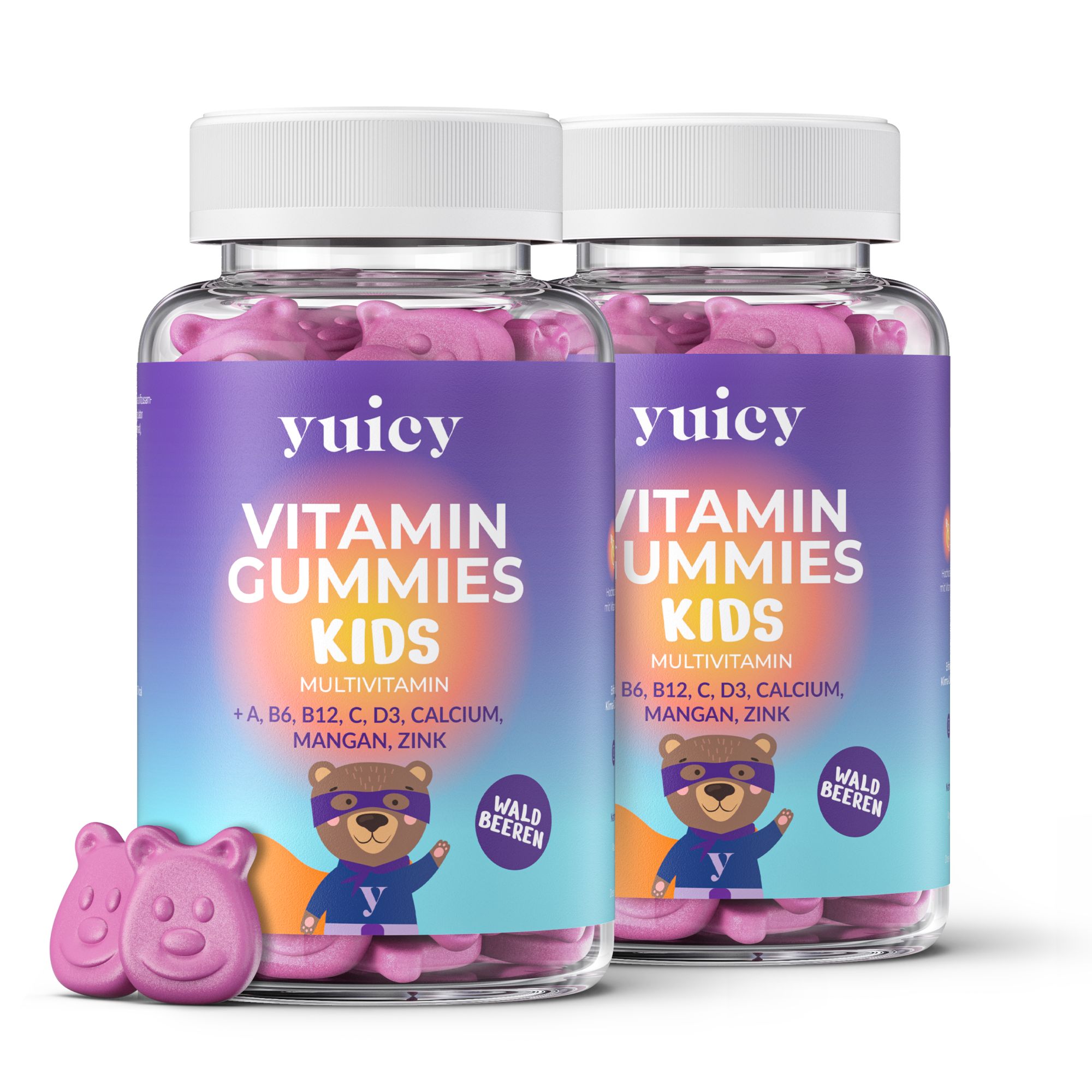 yuicy® Kids Gummies - Vitamine für Kinder