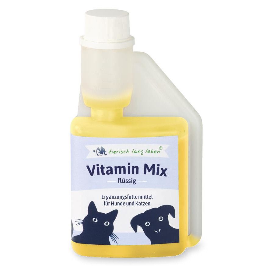 tierisch lang leben Vitamin Mix flüssig für Hund und Katze