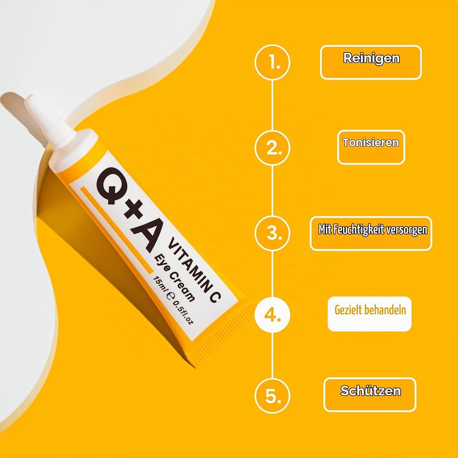 Q+A Vitamin-C-Augencreme Angebot