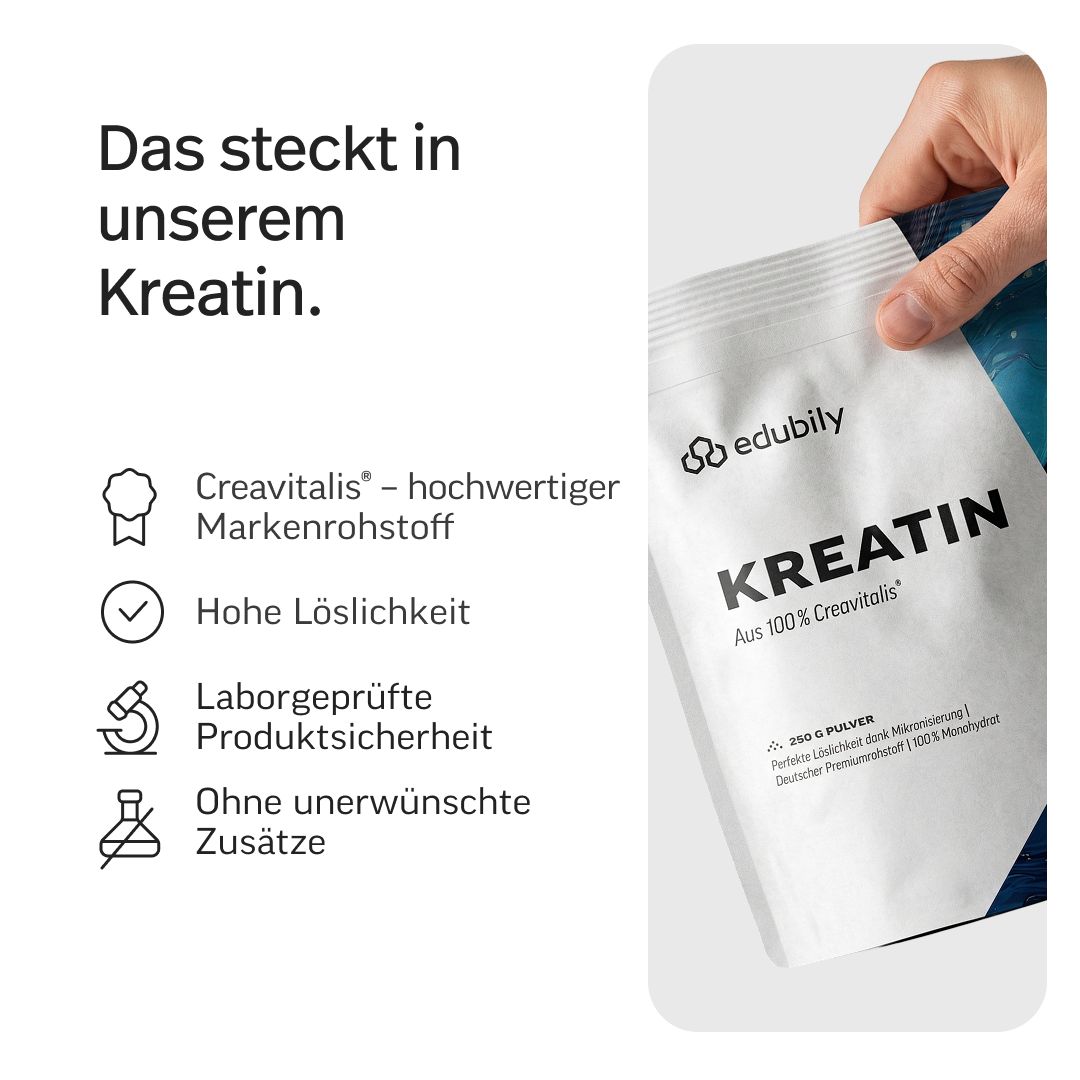 edubily® Creatin Monohydrat