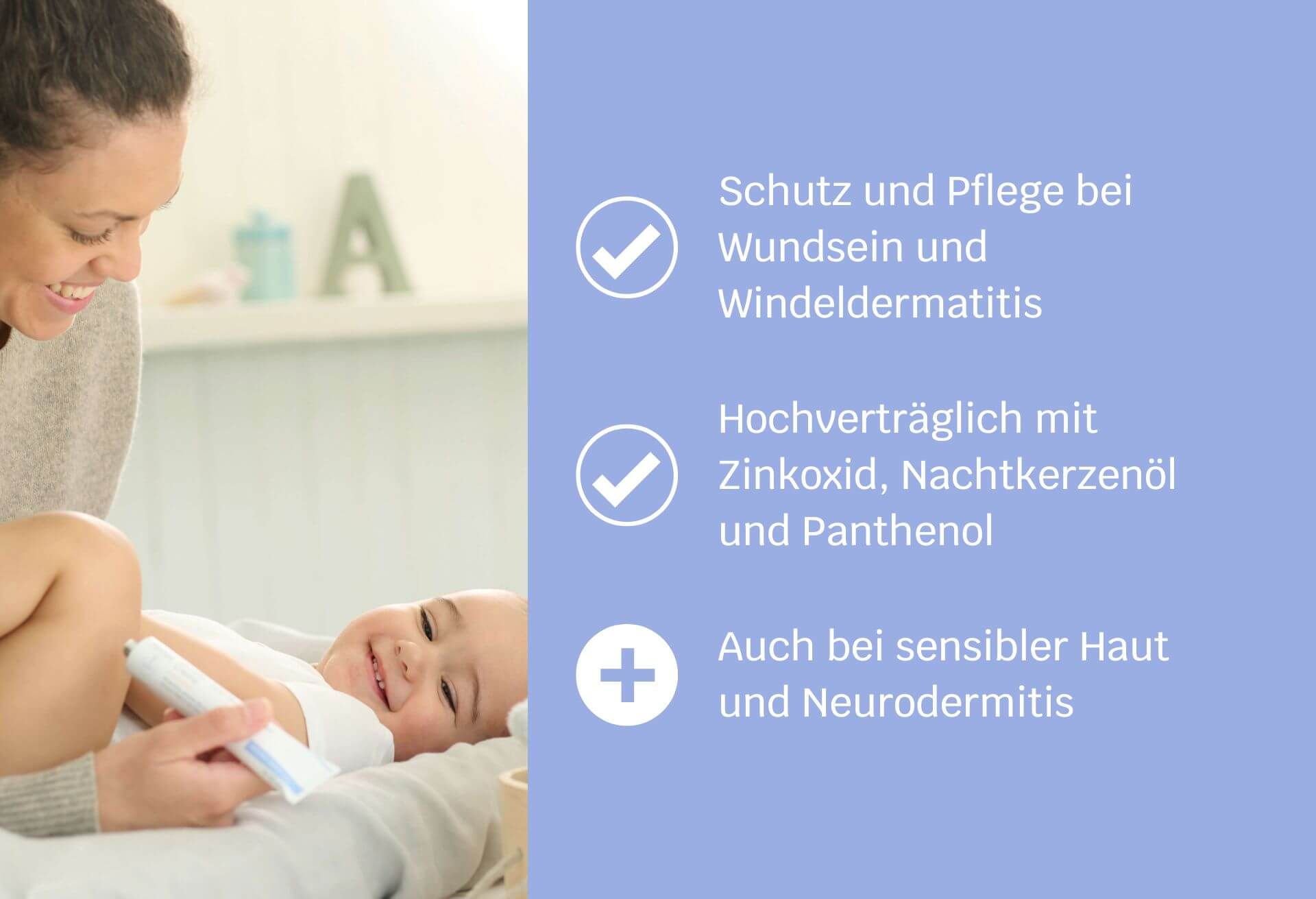 Siriderma Windel- und Wundschutzcreme 50 ml Hautcreme