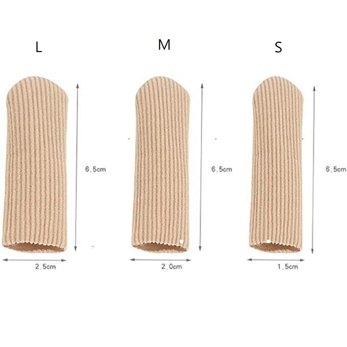 Finger- & Zehenschutz Silikon , elastische Schutzkappen, weich & wiederverwendbar