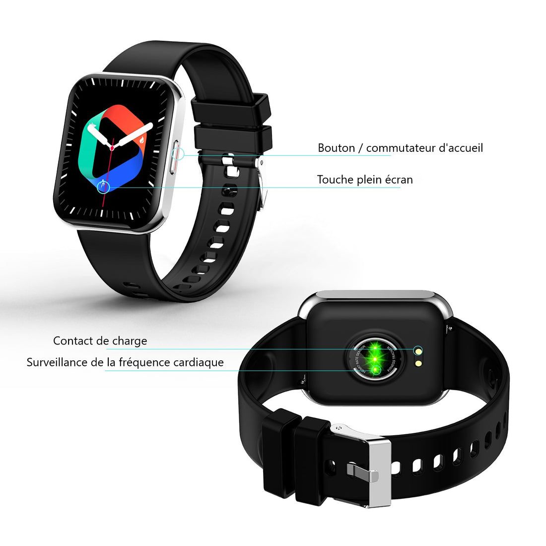 Platyne Multifunktionale Smartwatch