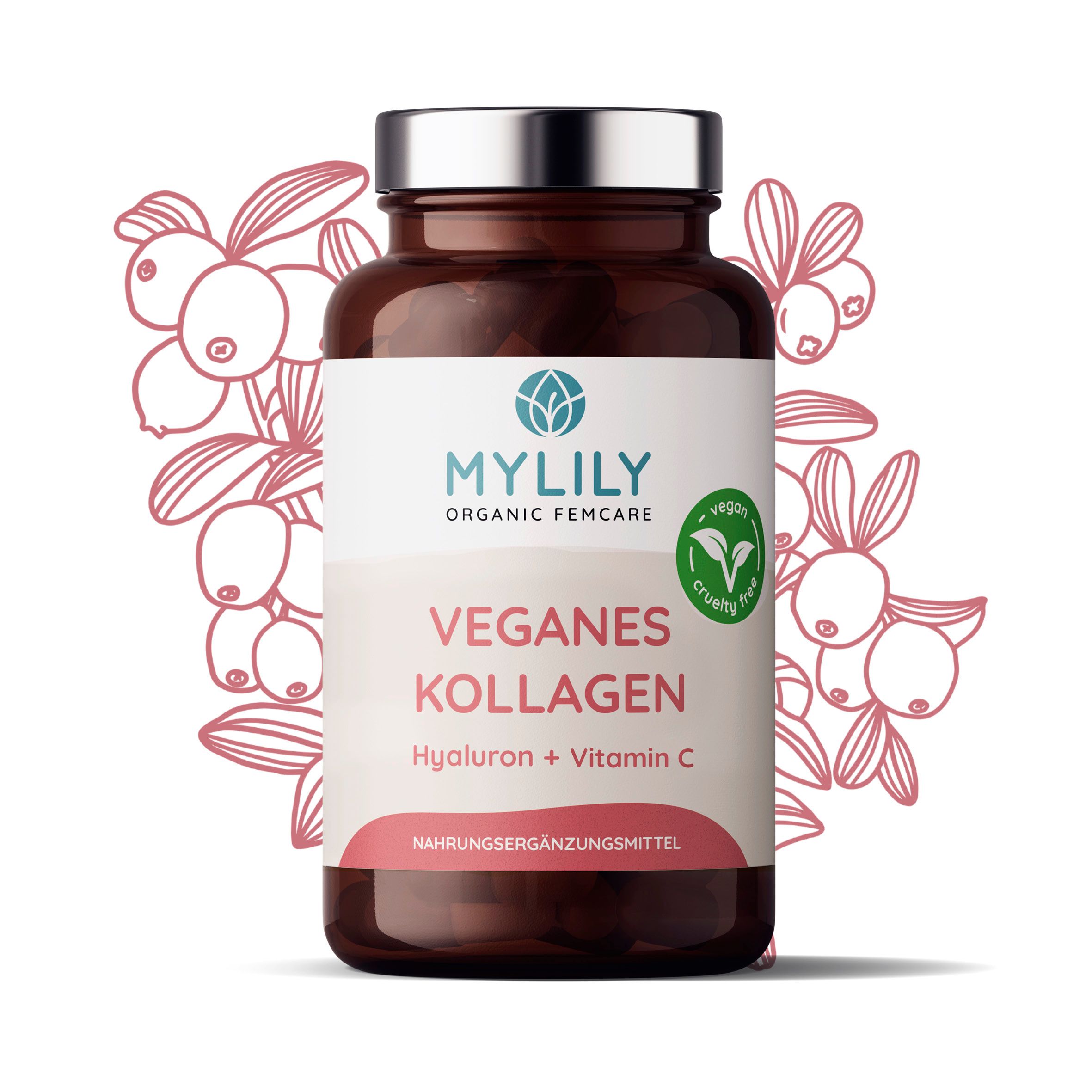 MYLILY Veganes Kollagen - Hyaluronsäure & Biotin