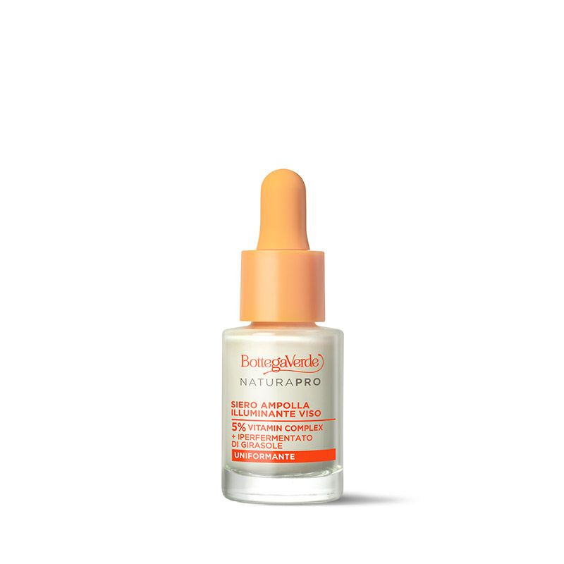 Bottega Verde Siero ampolla illuminante - concentrato viso - con 5% Vitamin complex