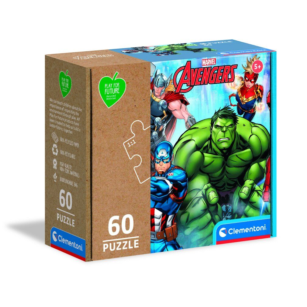 clementoni Play For Future Puzzle Avengers 60 Teile