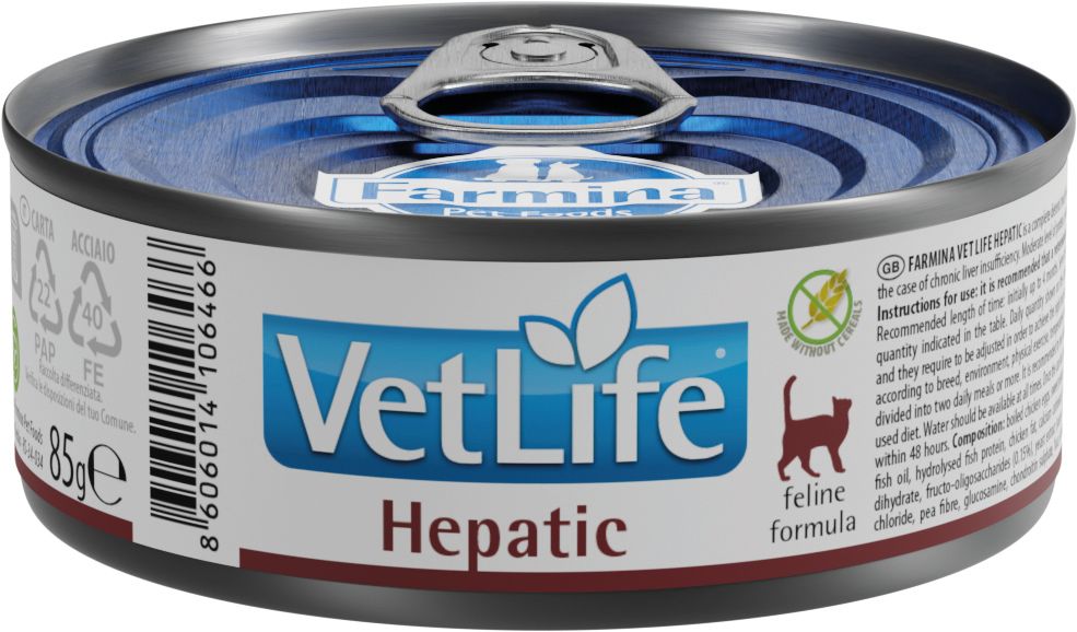 Farmina Vet Life Hepatic Nassfutter für Katzen