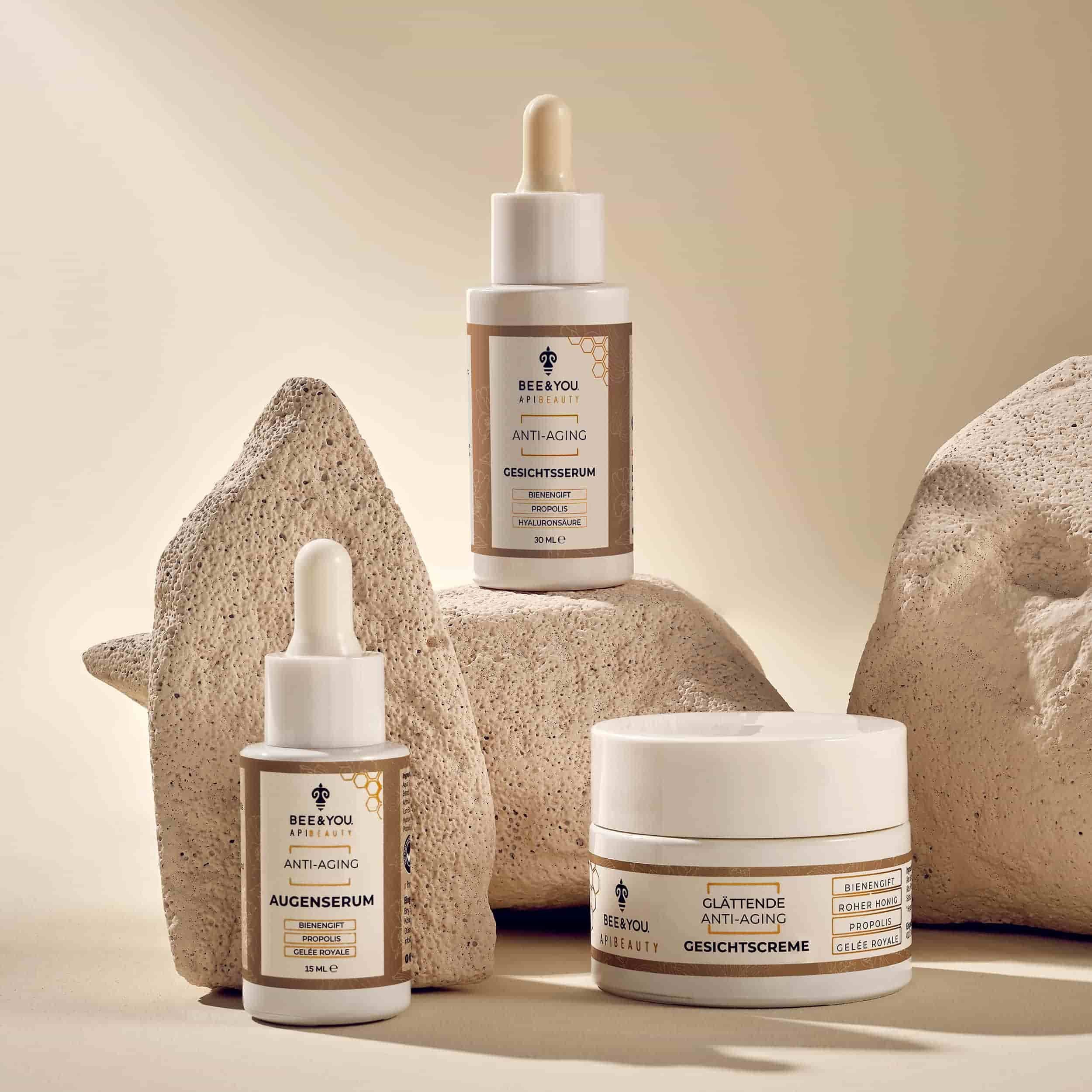 BEE&YOU ANTI- AGING Creme, Gesichtscreme / Tagescreme mit Propolis / Propolis Creme, Naturkosmetik