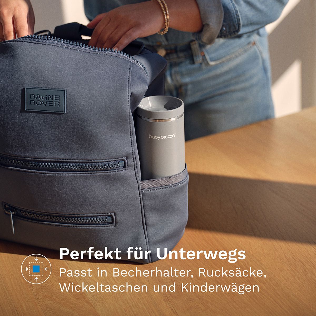 Baby Brezza Tragbarer Muttermilch- & Wasserwärmer