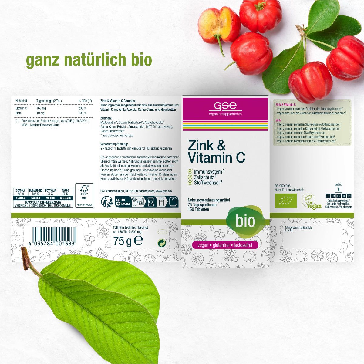 GSE Zink & Vitamin C (Bio)