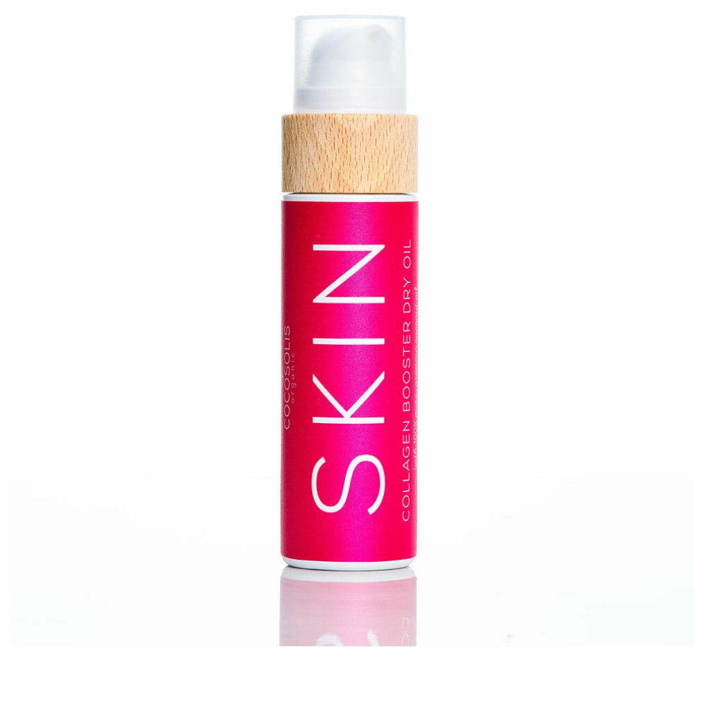 Cocosolis Skin Collagen Booster Trockenöl gegen Hautalterung für Gesicht und Körper 110 ml Dose