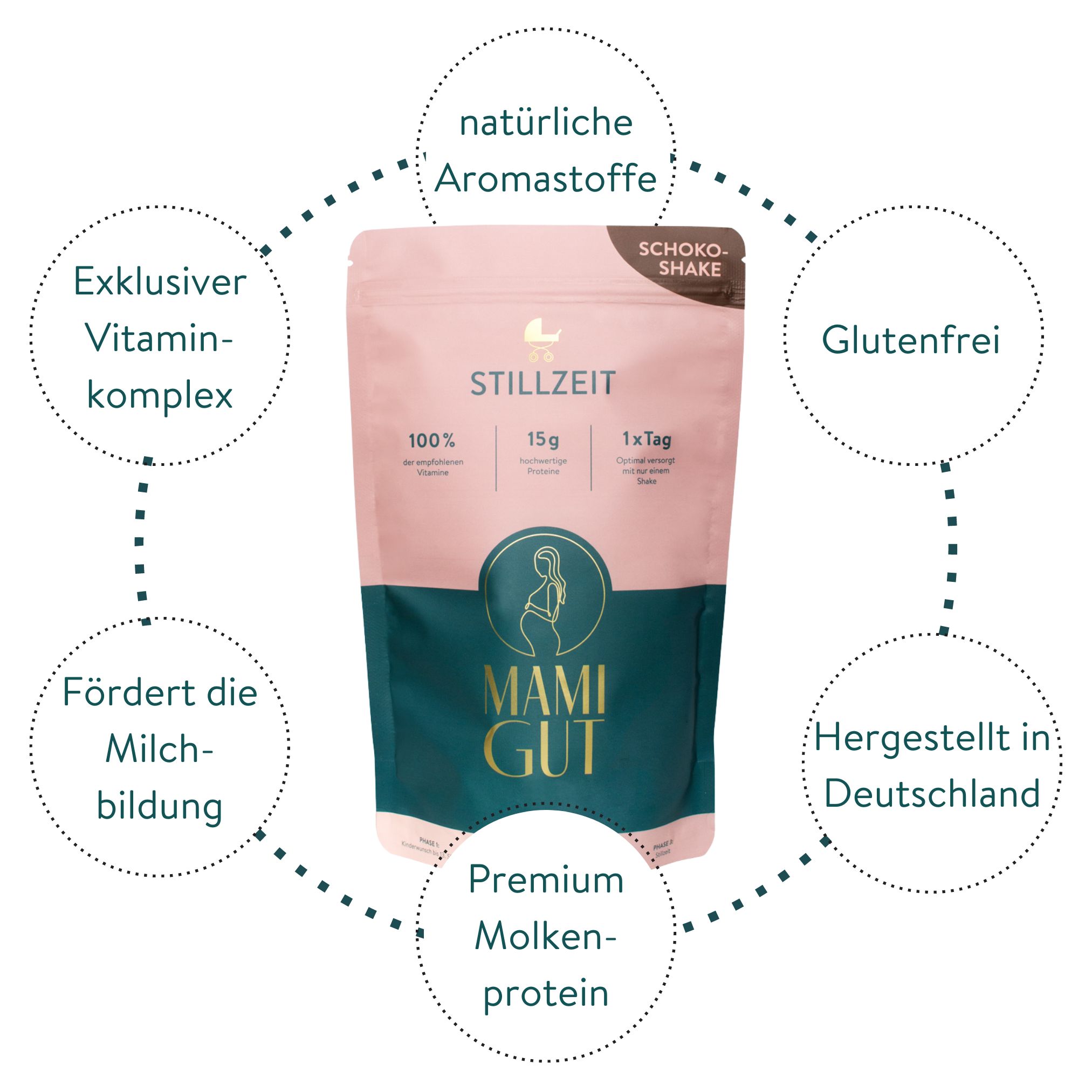 Mamigut Stillzeit Schokolade Pulver 510 g