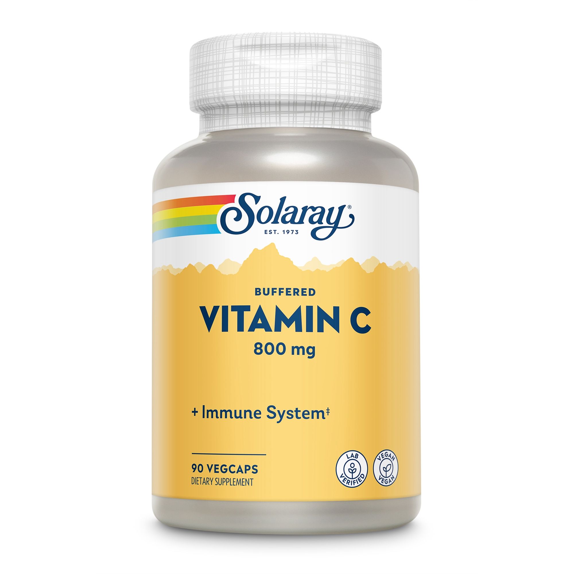 Solaray Non-Acidic Vitamin C (säurefrei)
