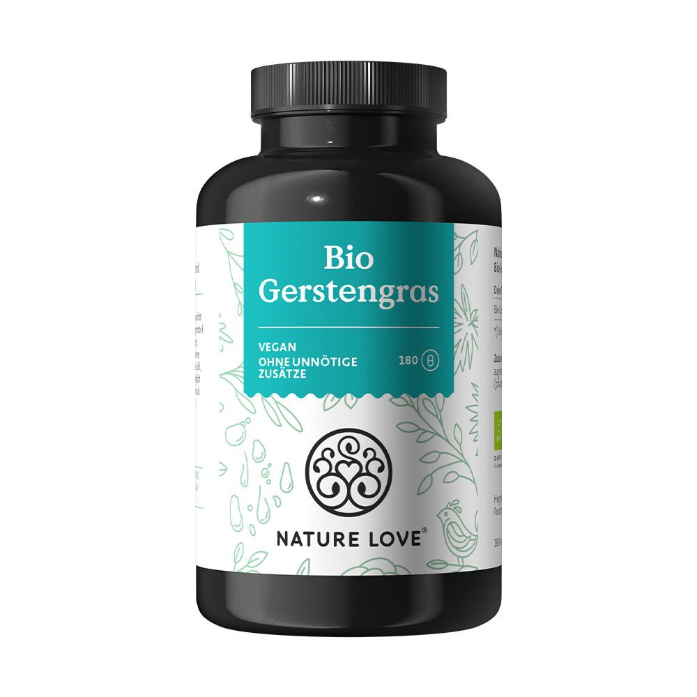 NATURE LOVE® Bio Gerstengras