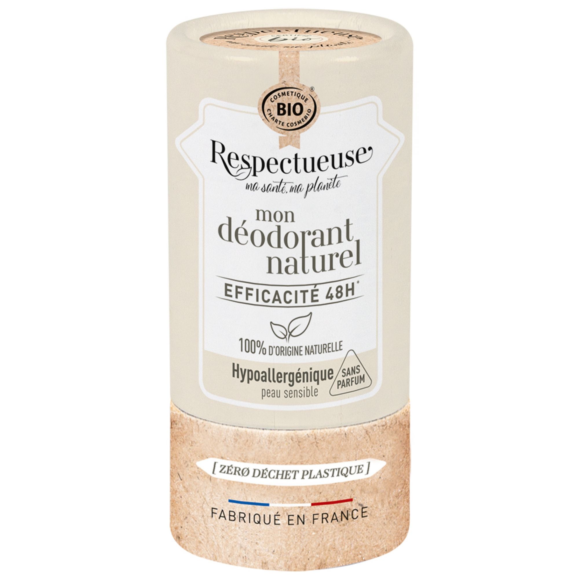 Respectful Mein Natürliches Hypoallergenes Bio-Deodorant 8,5x4,1x4,1 cm