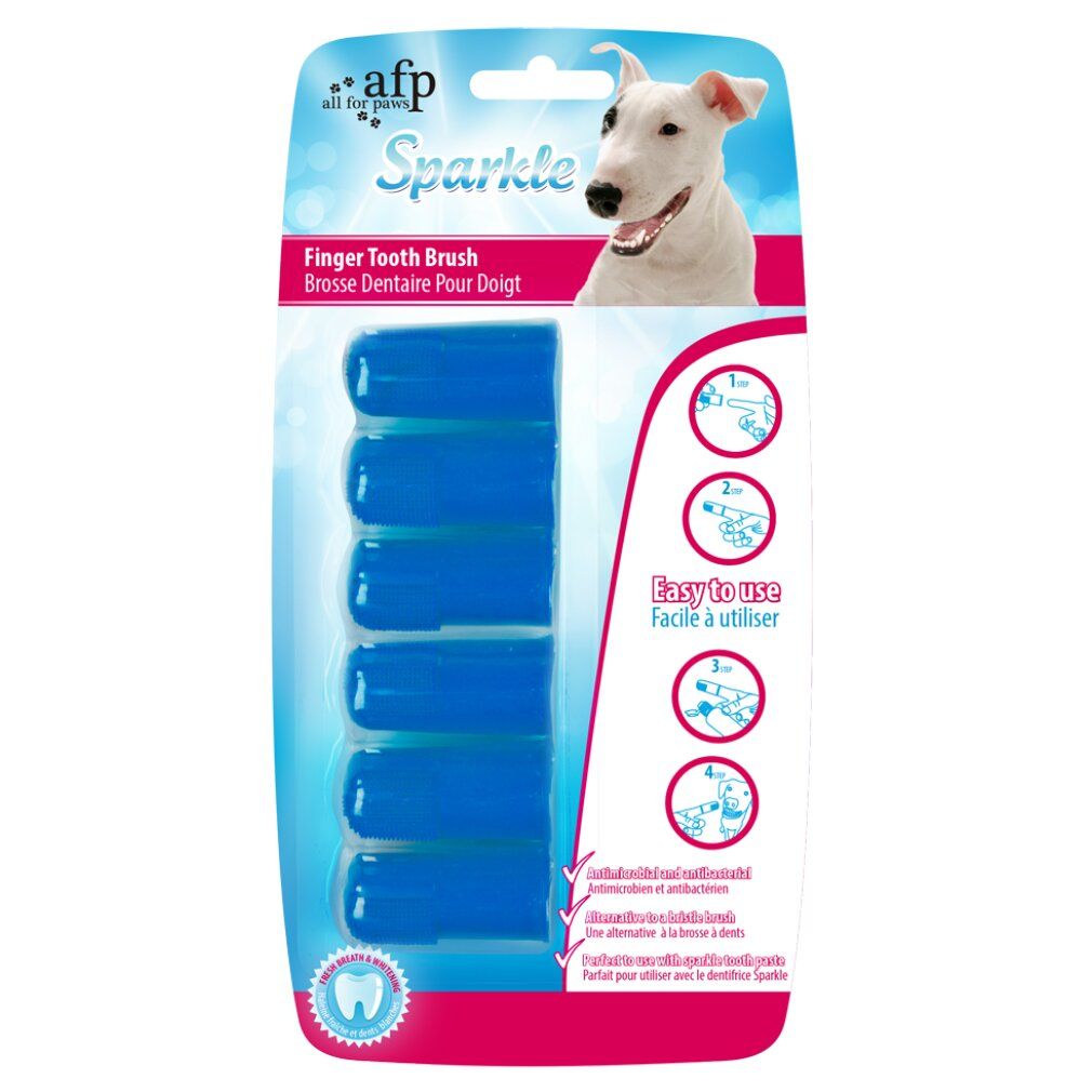 afp Sparkles Finger Brush (6pack)