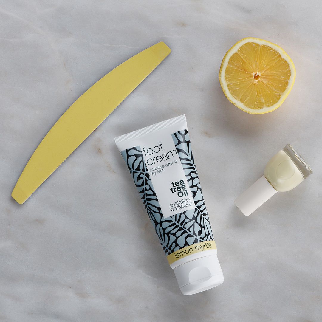 Australian Bodycare Teebaumöl und lemon myrtle Fußcreme mit 10 % Urea